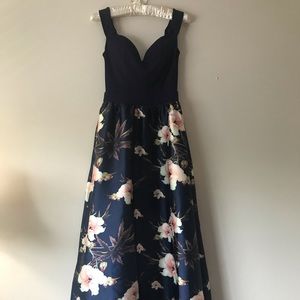 Off The Shoulder Floral Dress